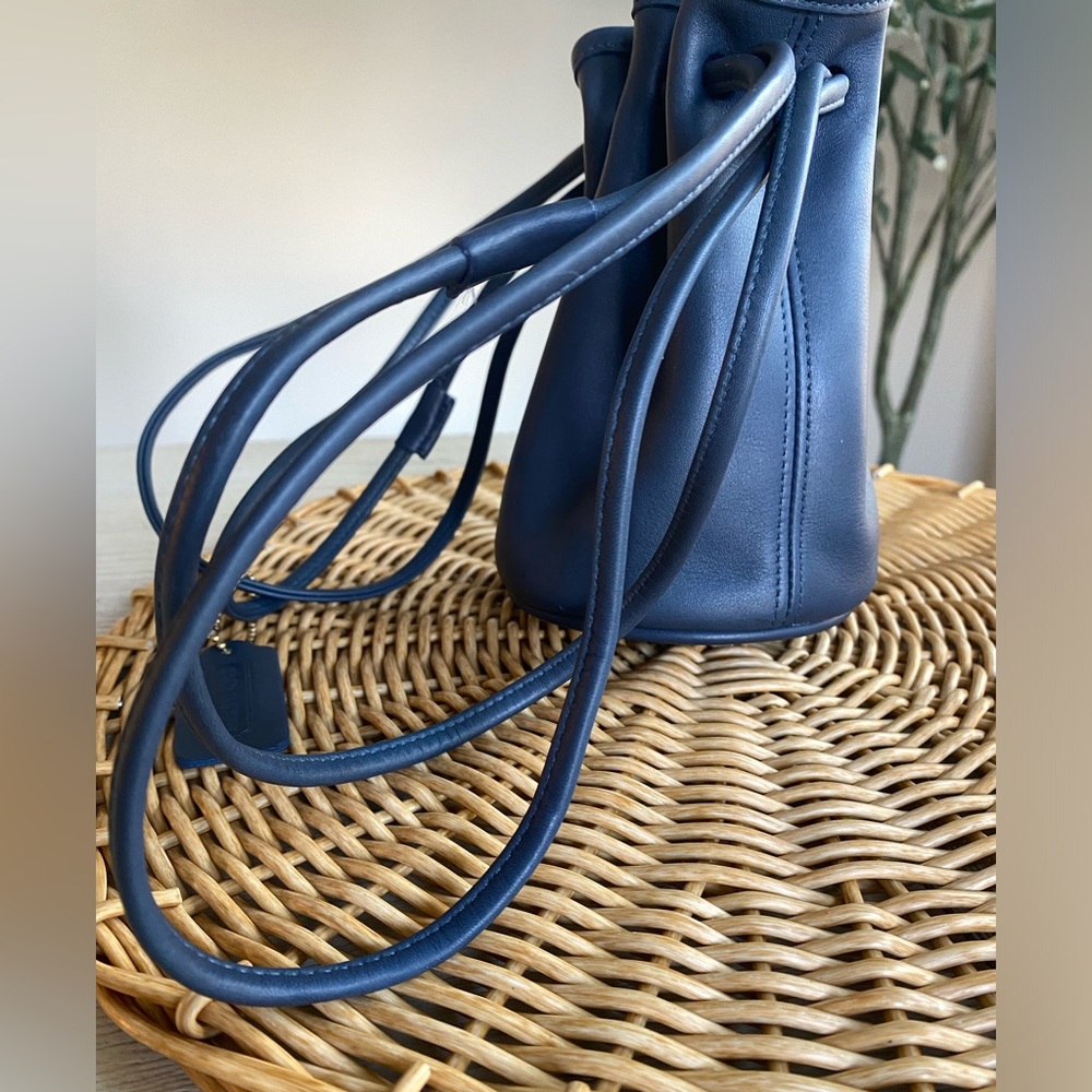 Coach Navy Blue Drawstring Bag - Picture 5 of 14